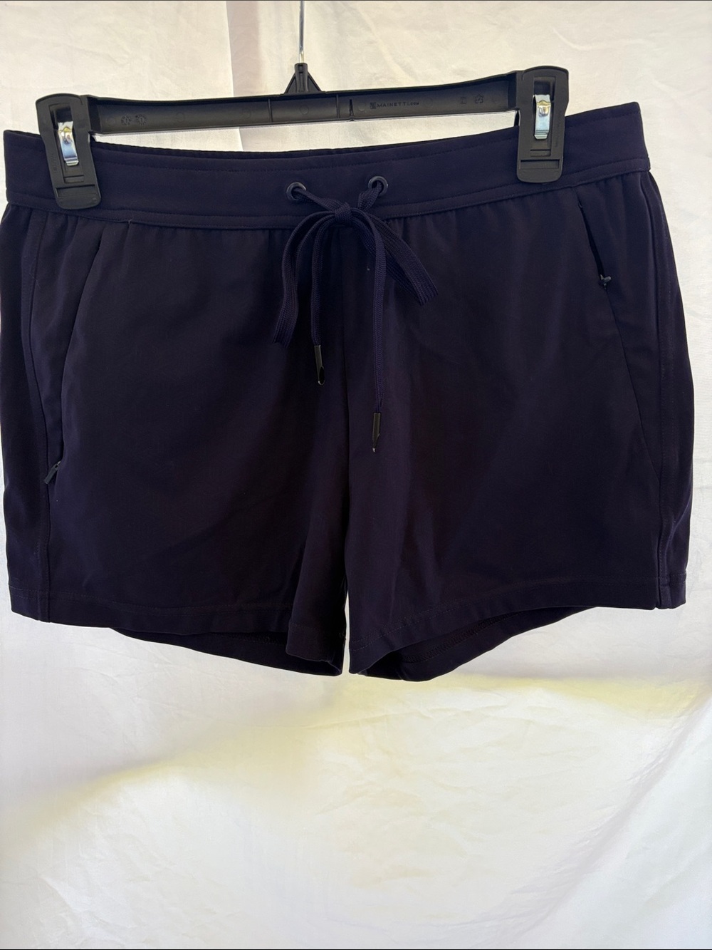 Women’s Drawstring Athletic Shorts - Dark Navy